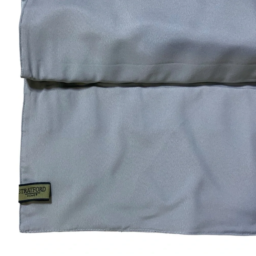 Elegant Bow Table Runner Reversible Silvery Gray Stratford Home 14 x 72 in 6 Ft